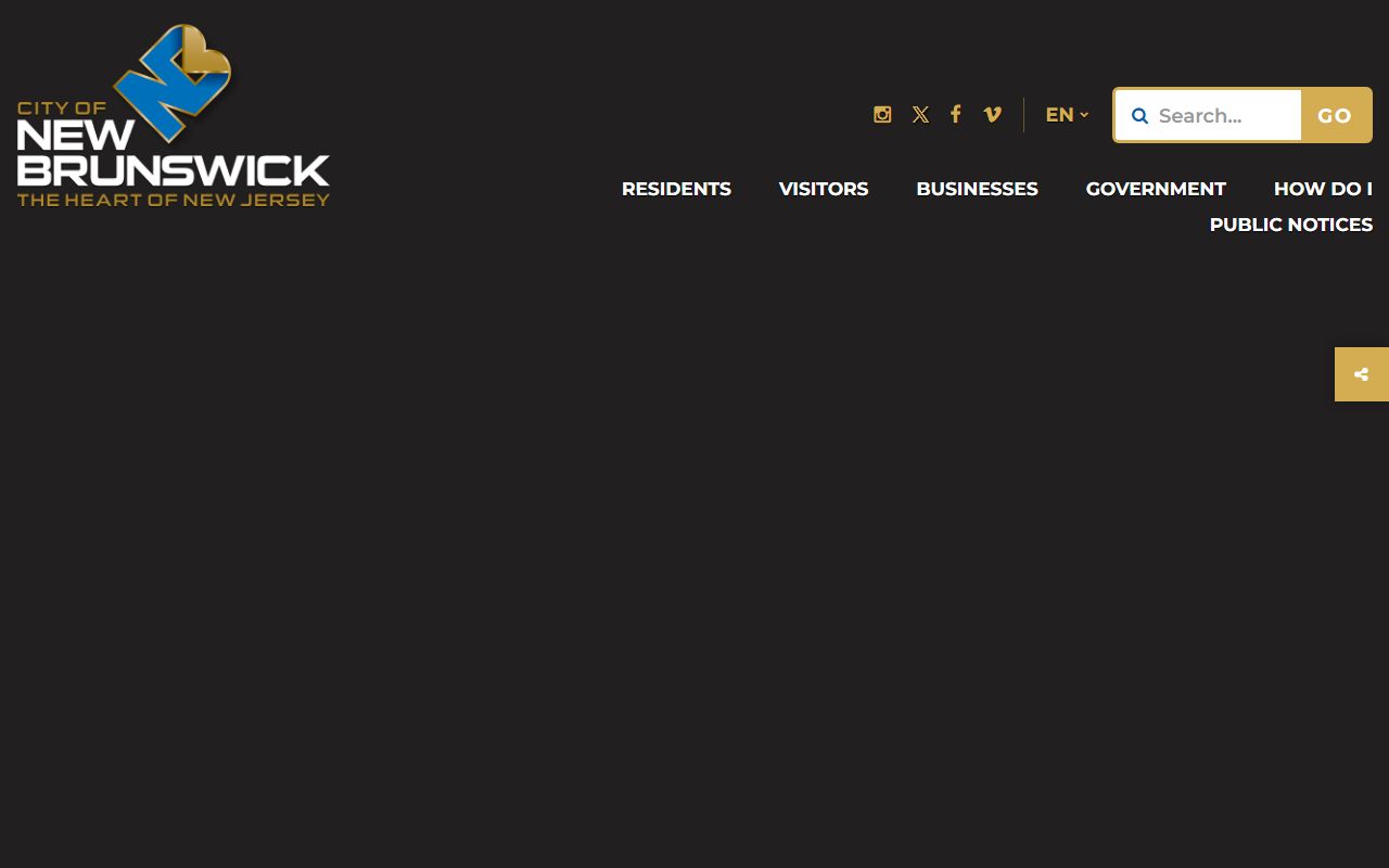 New Brunswick official website with municipal court and traffic ticket information