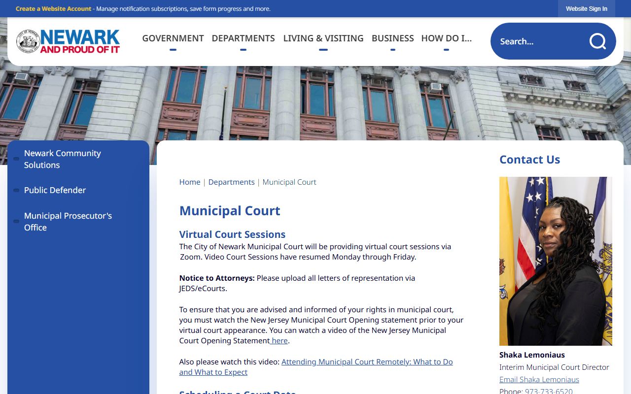 Newark Municipal Court