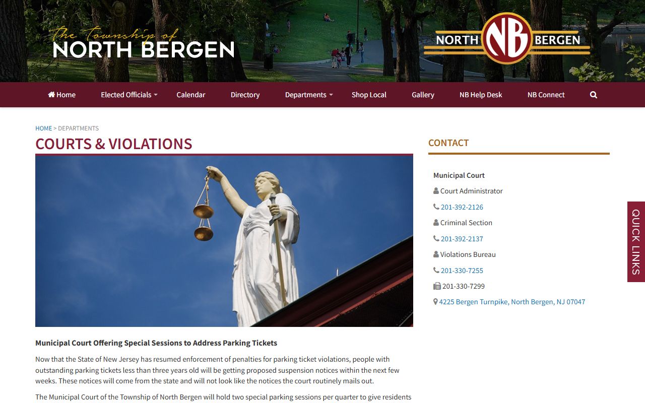 North Bergen Twp Municipal Court