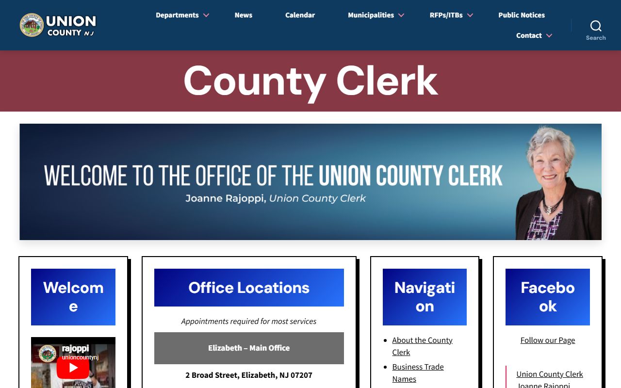 Union County Clerk Office